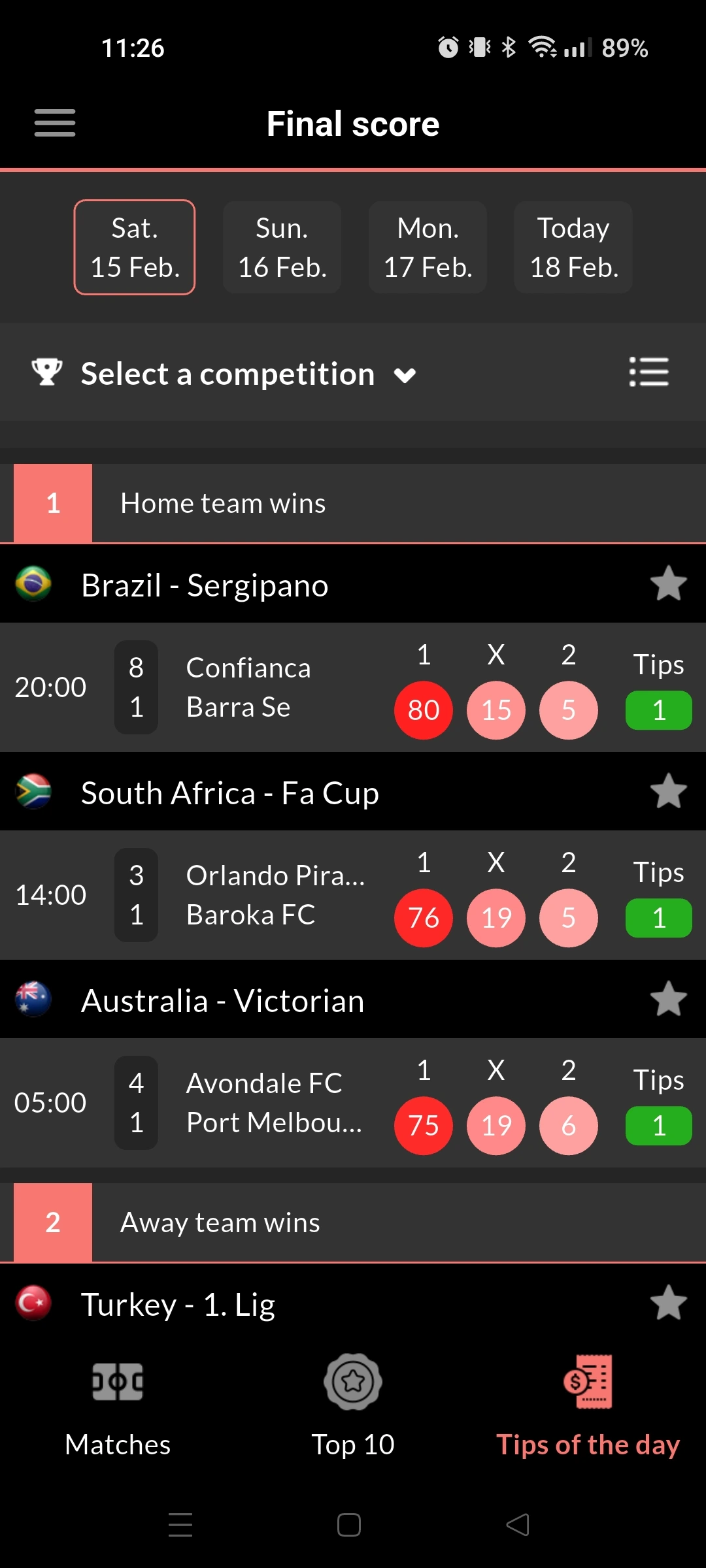 BetKick screenshot 2
