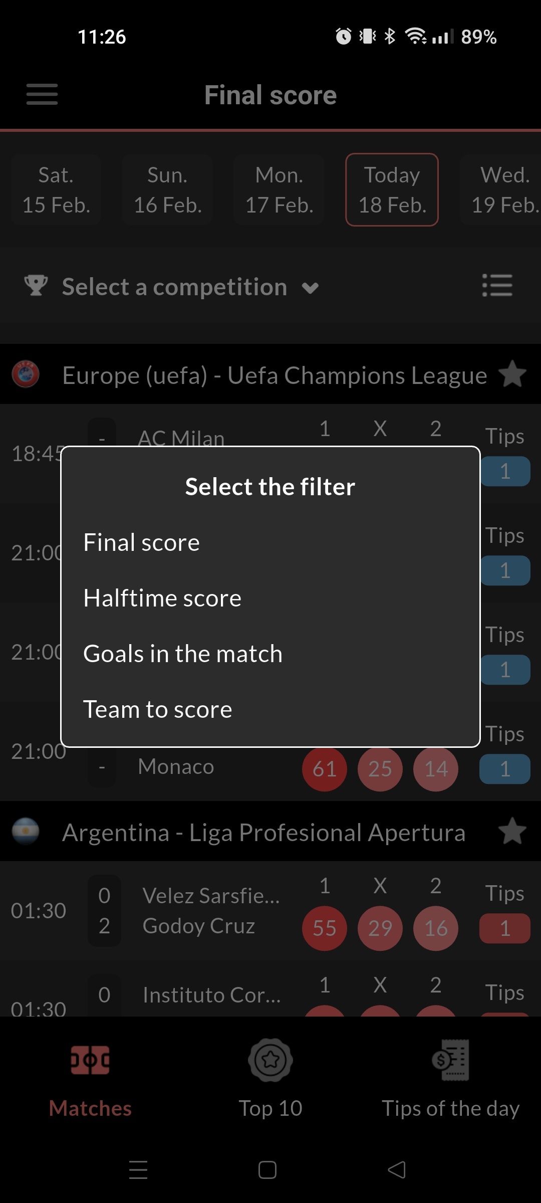 BetKick screenshot 6